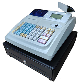(高配版) techco F-3000L cash register 繁體收銀機