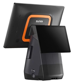 Sunmi T2S 15"+10" Dual display Android POS+Receipt Printer